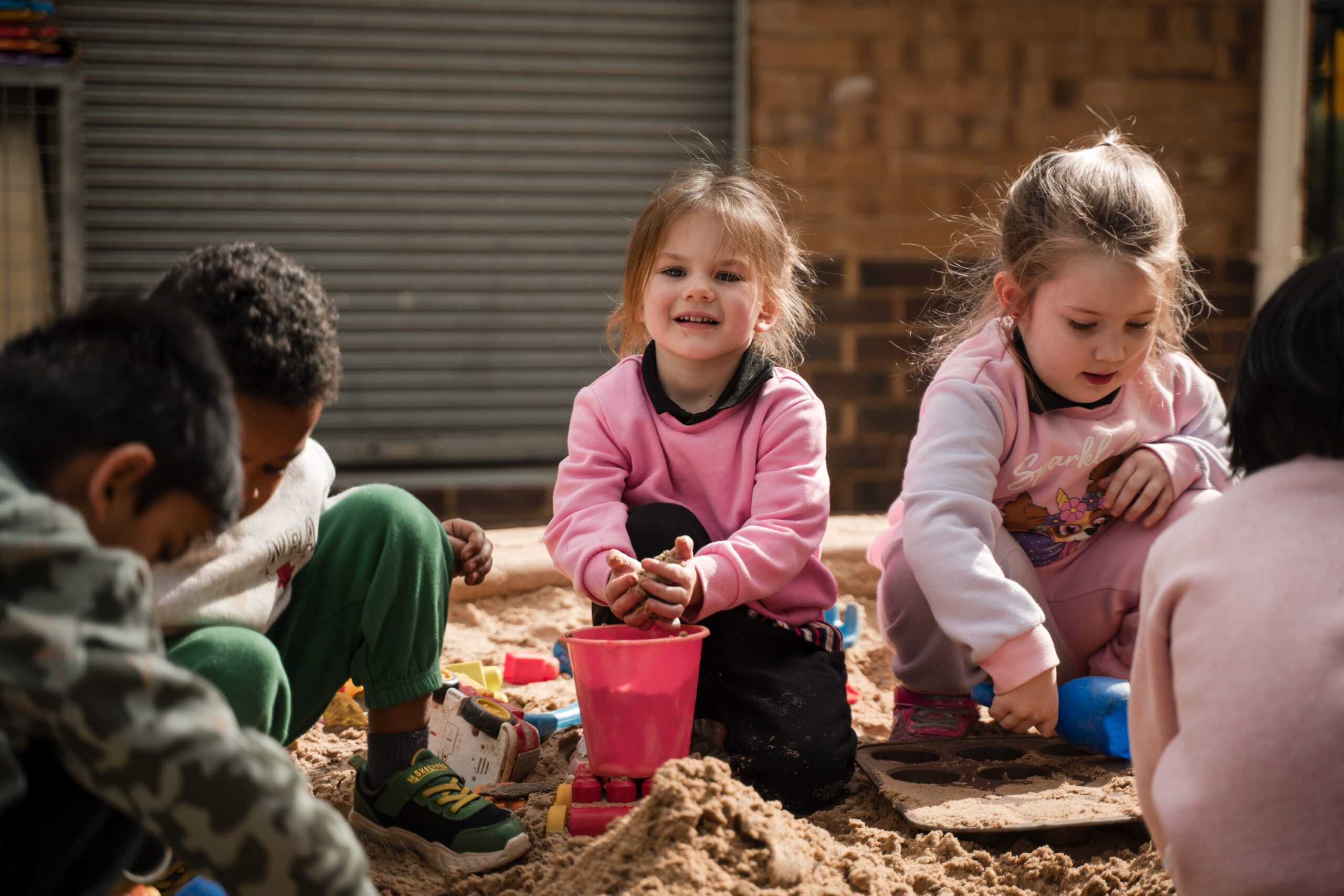 Early Learning students exploring play-based learning